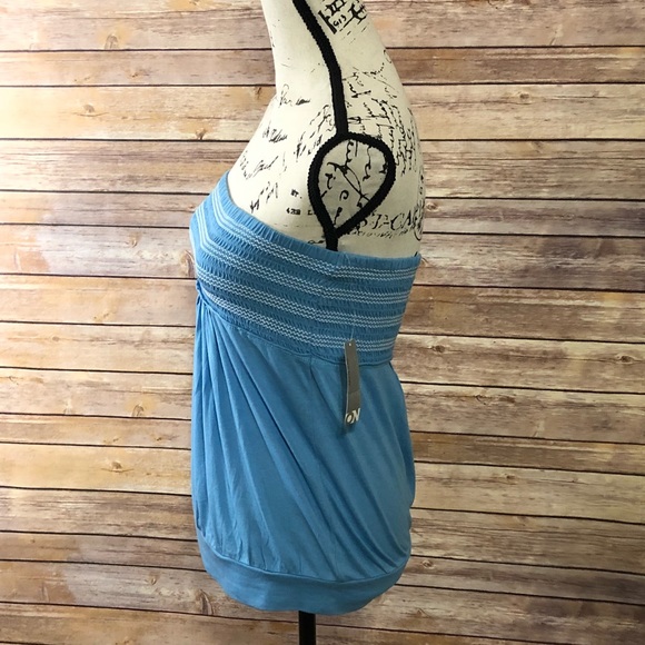 Old Navy light blue tube top NWT - Small - Picture 3 of 7